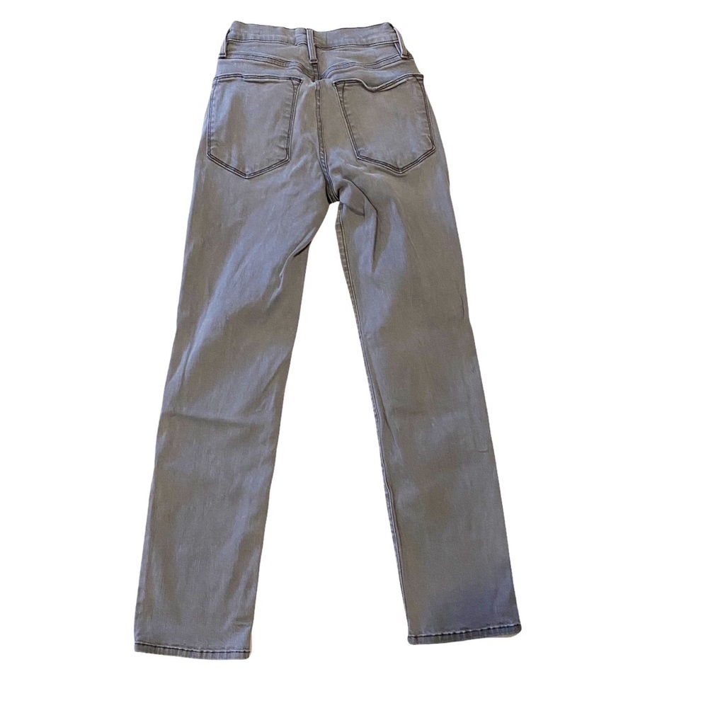 FRAME Le High Straight Skinny in Hunt - Picture 8 of 9